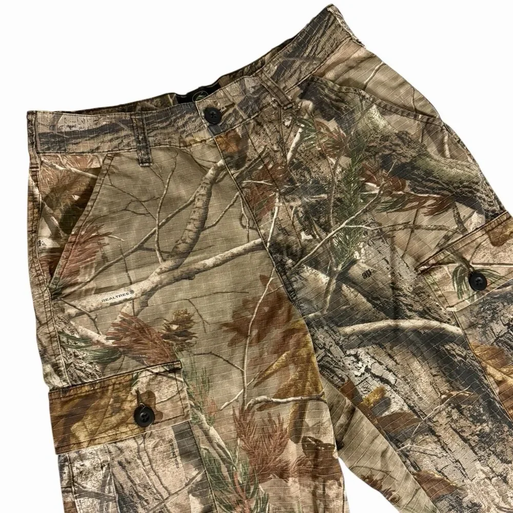 RedHead Realtree Camo Cargo Pants Ripstop Hunting Streetwear Mens Small 31 Waist